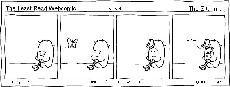 Welcome to TLRW - The Least Read Webcomic - by Ben Palczynski