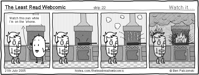 Welcome to TLRW - The Least Read Webcomic - by Ben Palczynski