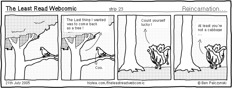 Welcome to TLRW - The Least Read Webcomic - by Ben Palczynski