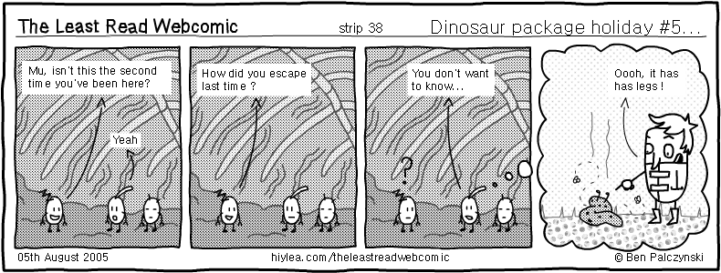 Welcome to TLRW - The Least Read Webcomic - by Ben Palczynski