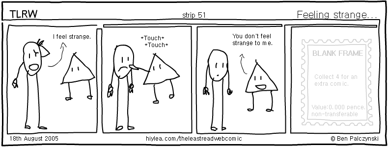 Welcome to TLRW - The Least Read Webcomic - by Ben Palczynski