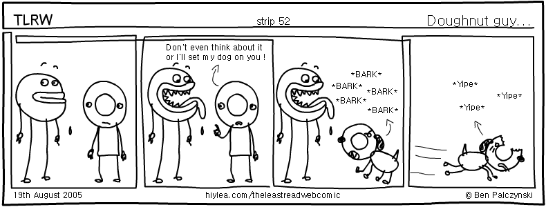 Welcome to TLRW - The Least Read Webcomic - by Ben Palczynski