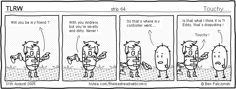 Welcome to TLRW - The Least Read Webcomic - by Ben Palczynski