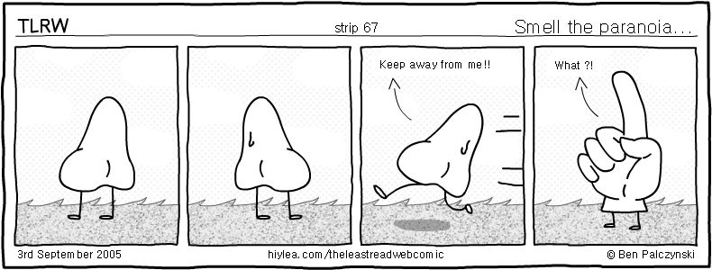 Welcome to TLRW - The Least Read Webcomic - by Ben Palczynski