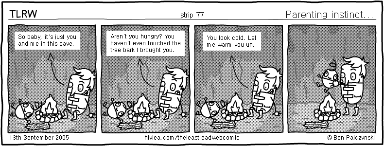Welcome to TLRW - The Least Read Webcomic - by Ben Palczynski