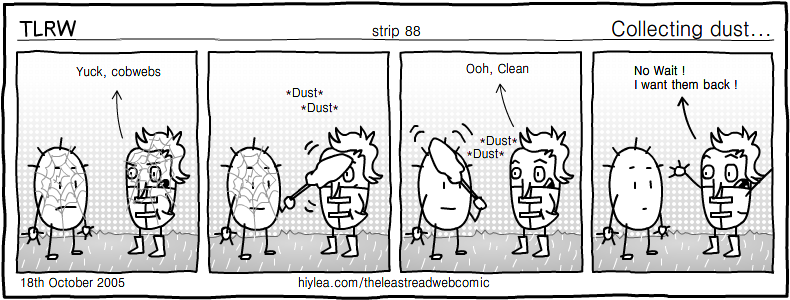 Welcome to TLRW - The Least Read Webcomic - by Ben Palczynski